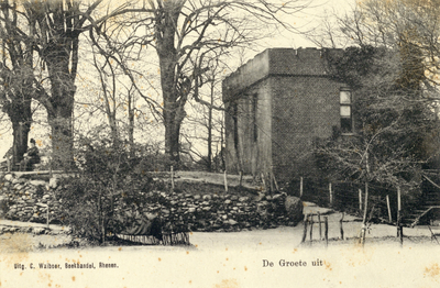 13363 Gezicht op het huis Koningstafel op de Grebbeberg te Grebbe (gemeente Rhenen).